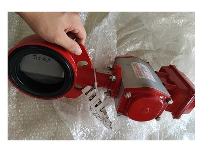 S30气动对夹式蝶阀 S30电动对夹式蝶阀图1