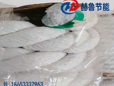 陶瓷纤维扭绳,陶瓷纤维扭编绳,耐火陶瓷纤维扭绳图1